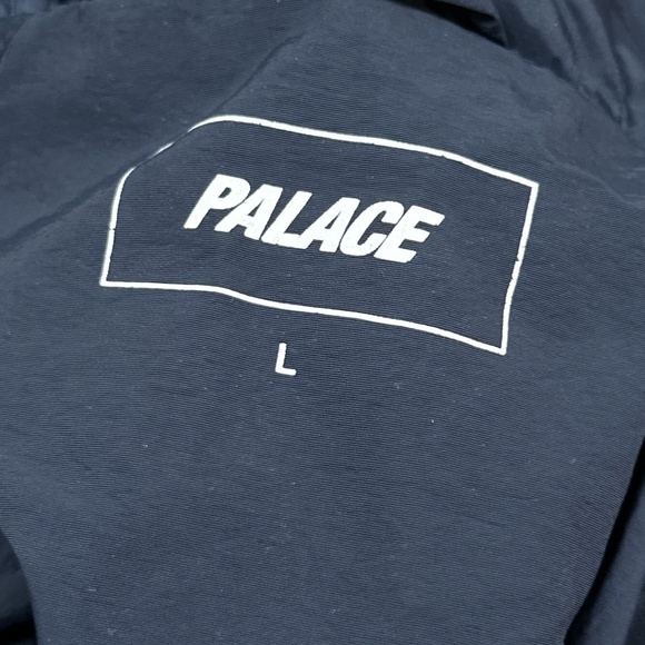 PALACE Navy Windbreaker Jacket - Picture 8 of 11